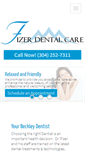 Mobile Screenshot of fizerdentalcare.com